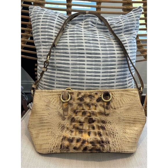 Brahmin Asher croc shoulder bag, $399 - Picture 6 of 8